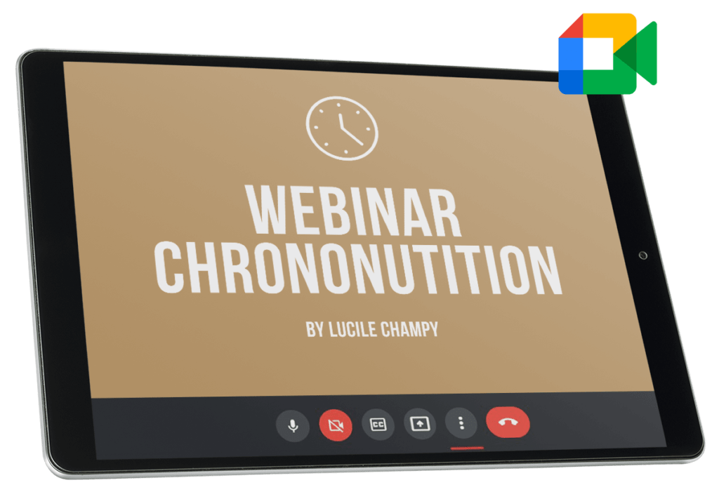 Webinar chrononutrition by Lucile Champy