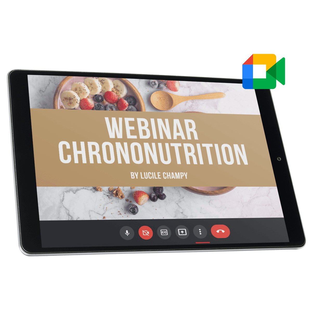 Webinar chrononutrition by Lucile Chmapy