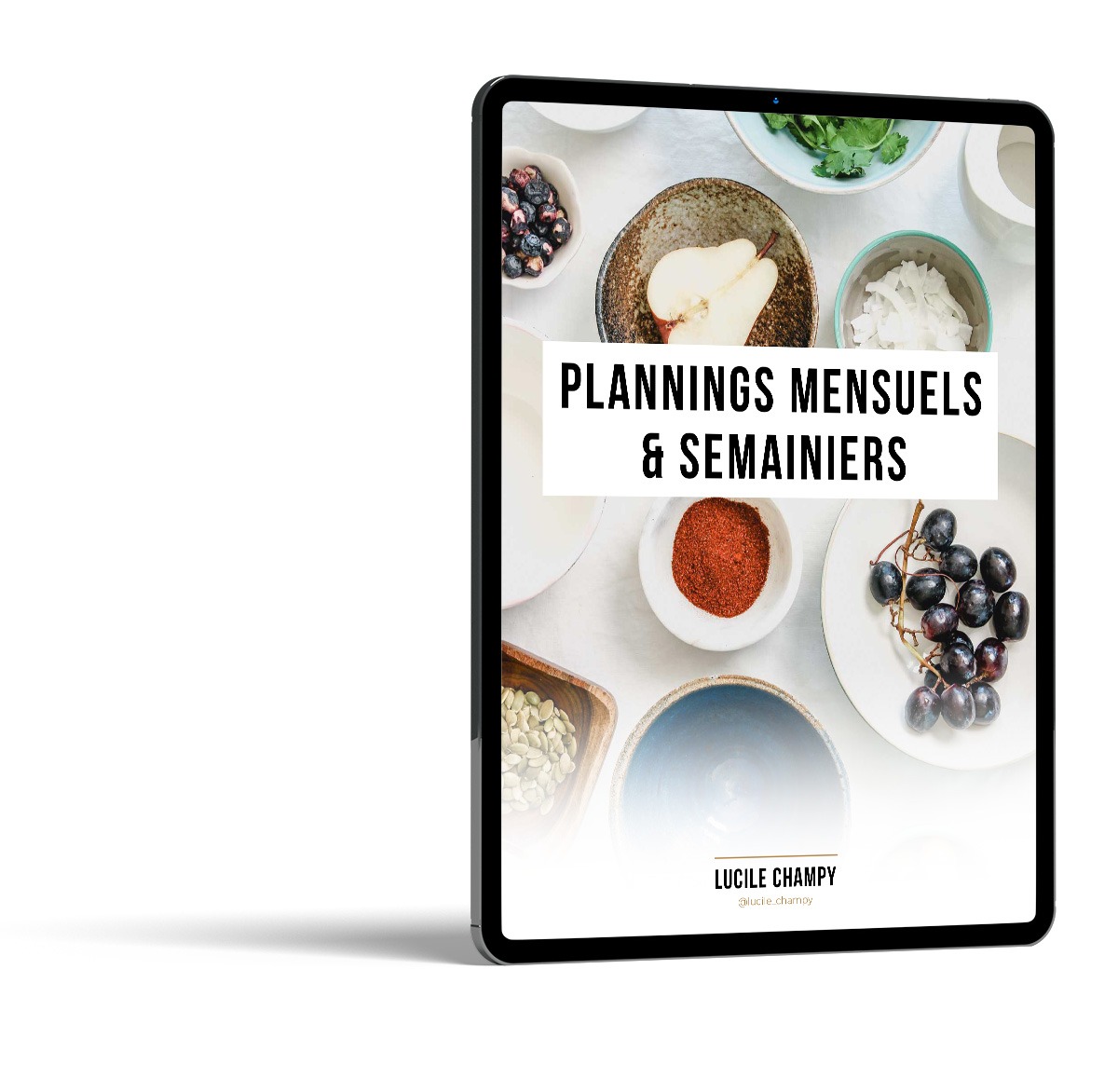 Ebook Plannings et semainiers - Lucile Champy Ebook Plannings et semainiers - Lucile Champy