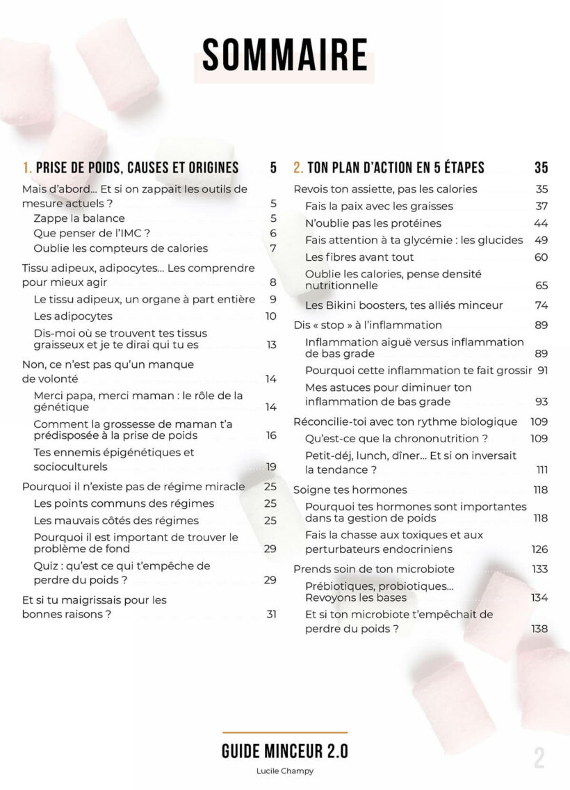 Minceur 2.0 - Lucile Champy - extrait Minceur 2.0 - Lucile Champy - extrait