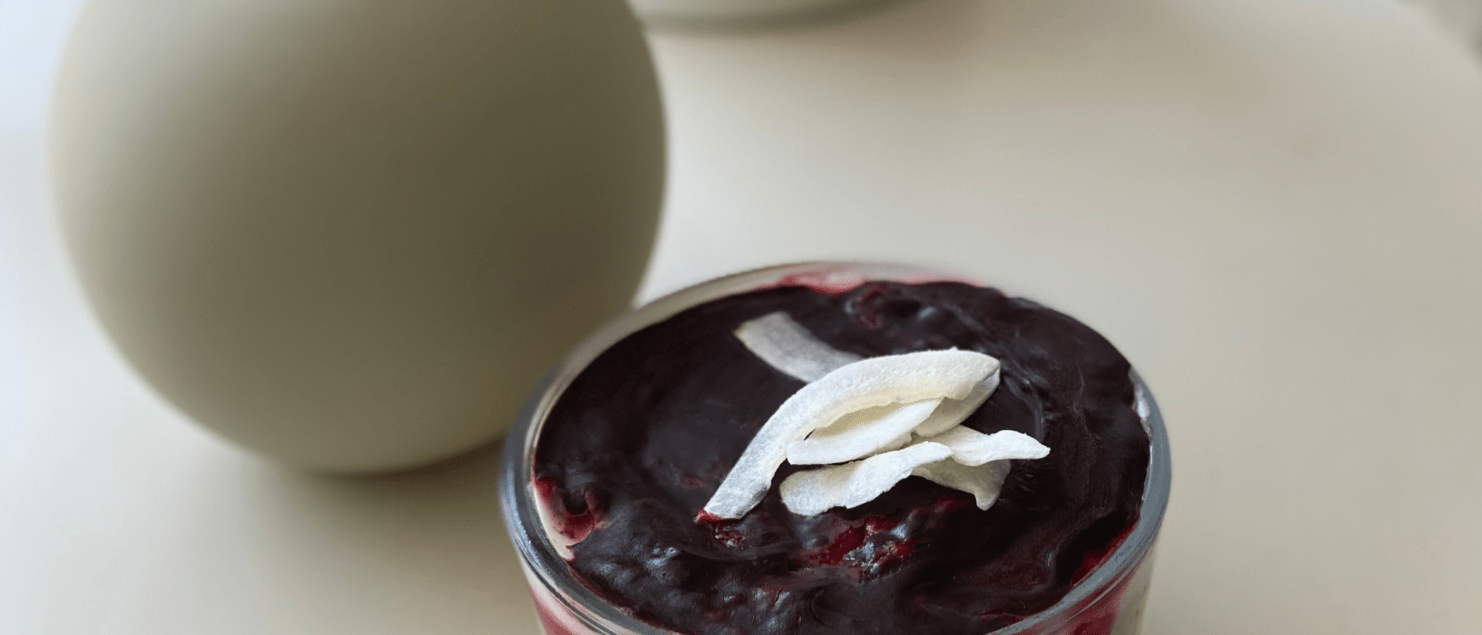 Porridge IG bas coco framboises