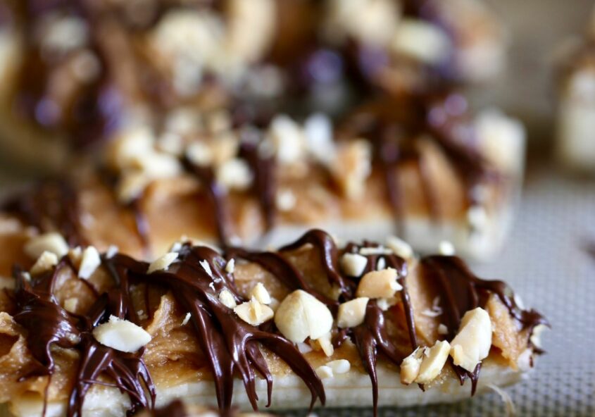 Snickers à la banane healthy
