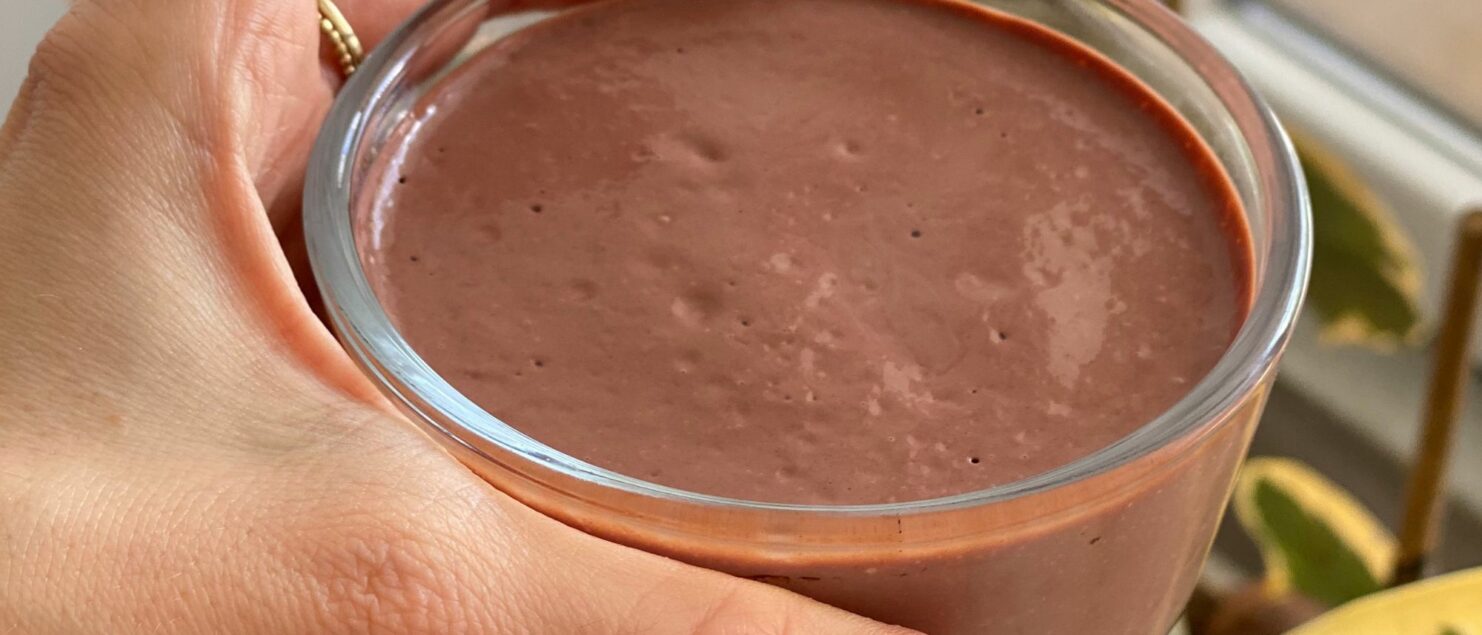 Danette au naturel, chocolat et maca