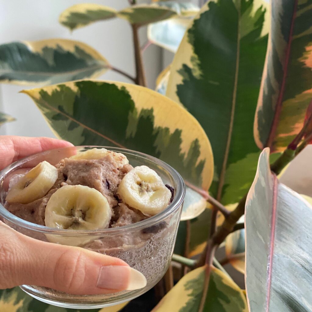 Mug cake bonne humeur sérotonine