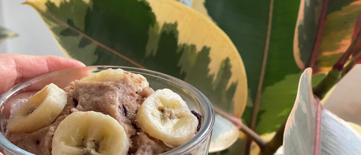 Mug cake bonne humeur sérotonine