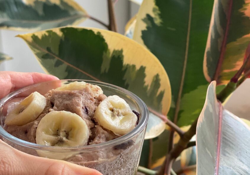 Mug cake bonne humeur sérotonine
