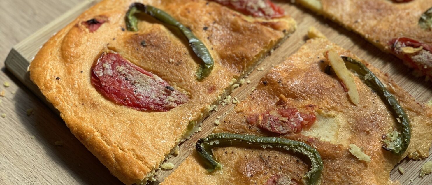 Pizza de lentilles corail IG bas sans gluten