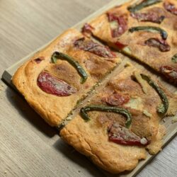 Pizza de lentilles corail IG bas sans gluten