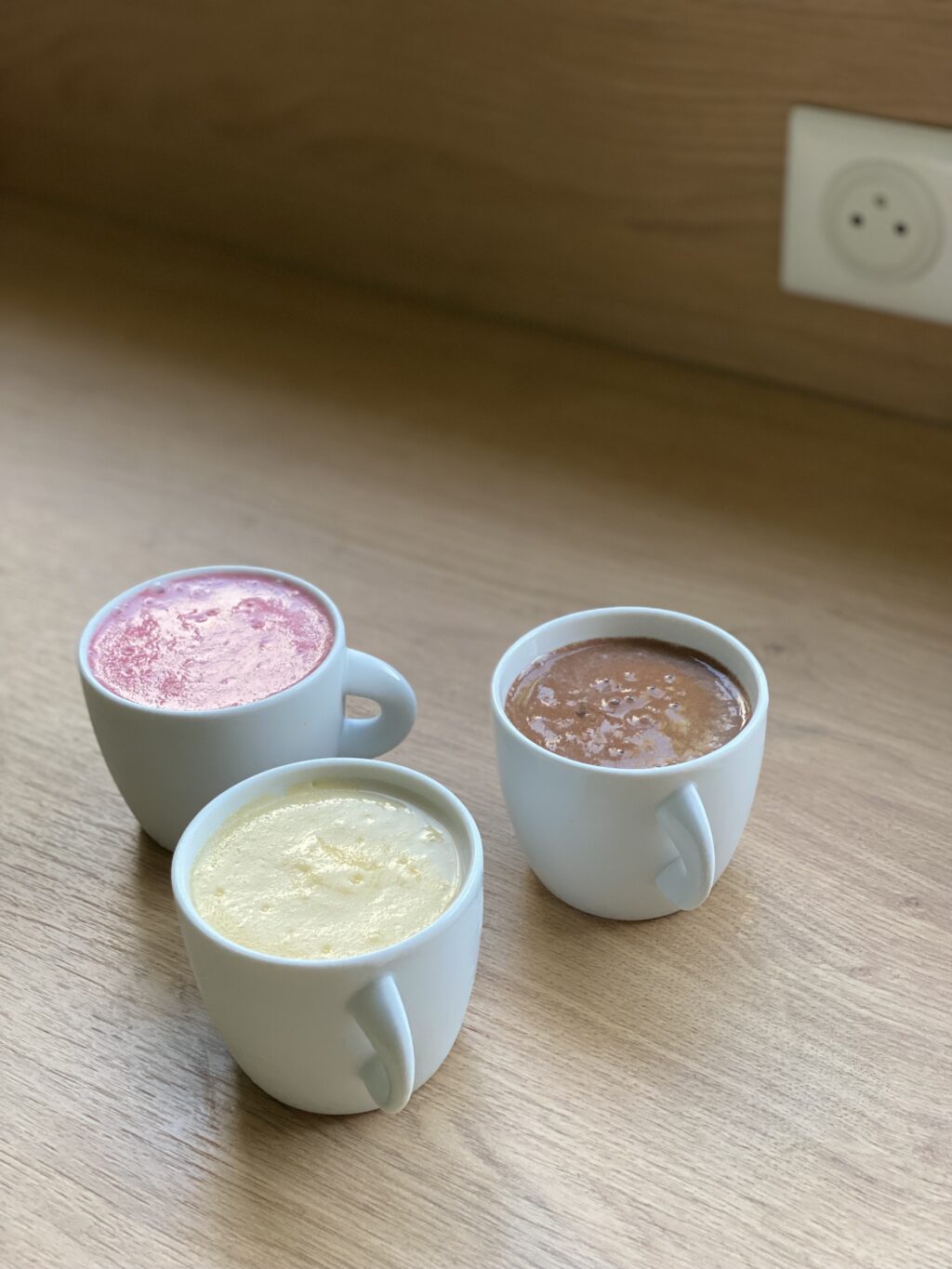 Crèmes dessert lactées non lactées
