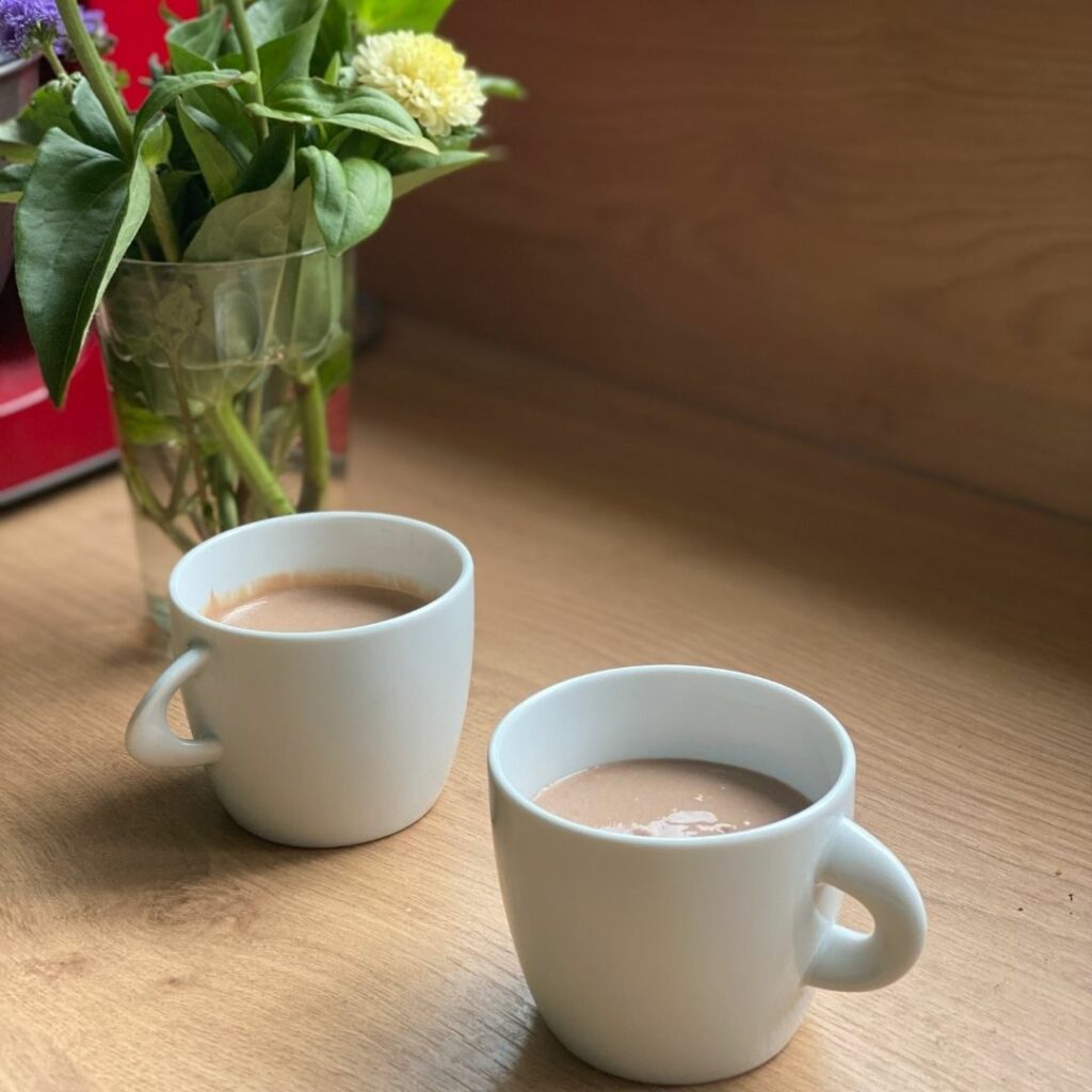 Mousse cacahuètes, vegan et IG bas, sans lactose