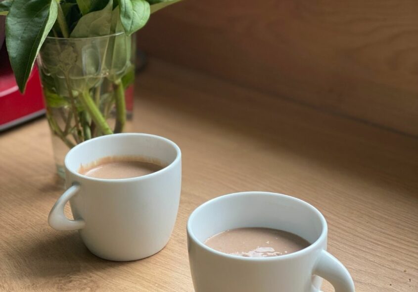 Mousse cacahuètes, vegan et IG bas, sans lactose