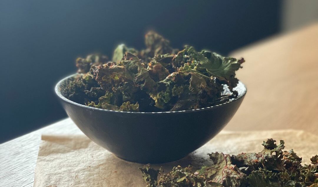 Recette de chips de kale maison