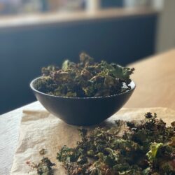Recette de chips de kale maison