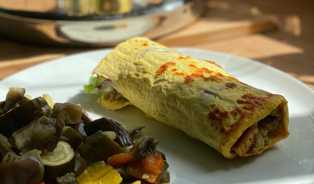 wrap 2 ingrédients, ig bas, protéiné, low carv