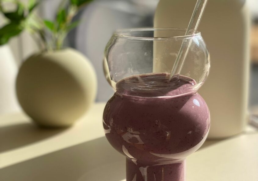 smoothie violet soleil table