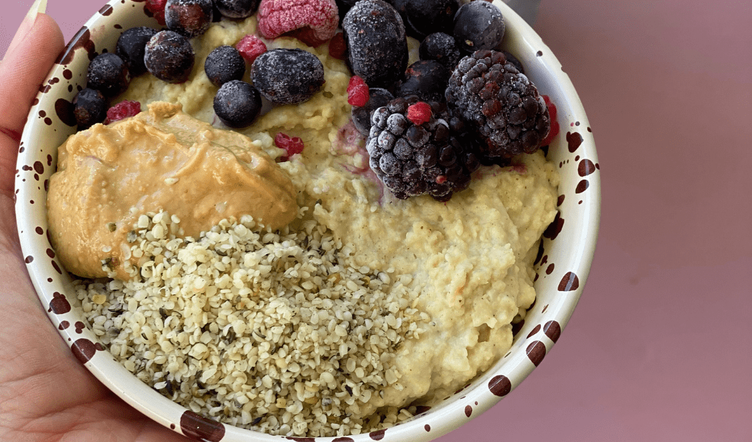 pudding de millet bowl petit déjeuner