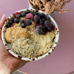 pudding de millet bowl petit déjeuner