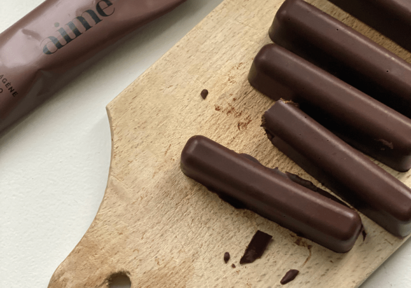carrés de chocolat maison