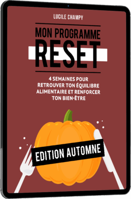 Programme RESET Automne Programme RESET Automne