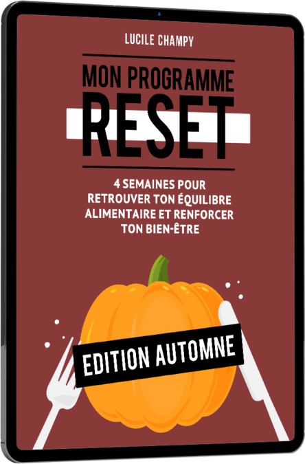 Programme RESET Automne Programme RESET Automne