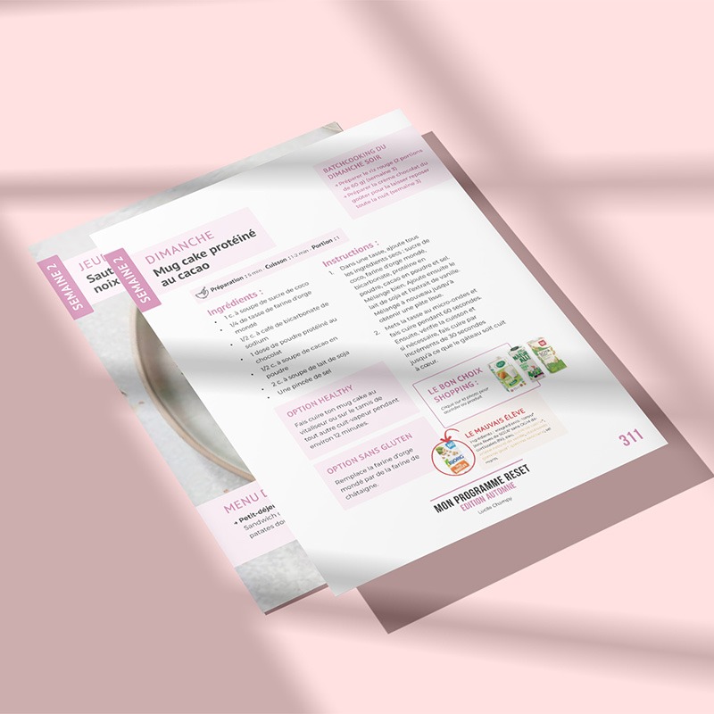 Programme RESET Automne Programme RESET Automne